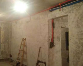 成都装修维多利亚富御小王家水电结束