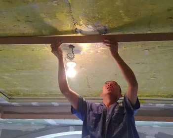 成都装修龙湖金楠天街敬先生家漆工进场