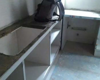 成都装修南城都汇小耿家瓷砖橱柜