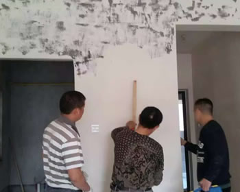 成都装修保利城三期赵先生家开工大吉