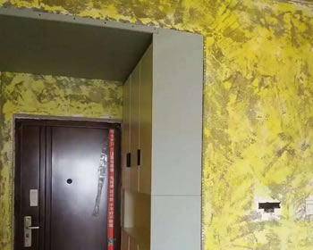 成都装修锦尚春天毛毛家木工吊顶施工