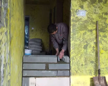 成都装修金楠缤纷杜先生家开工打拆