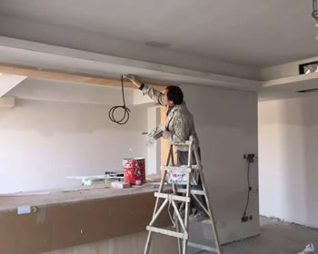 成都装修光华锦苑何先生家工地日常