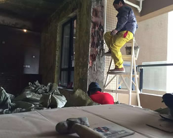 成都华润24城小郭家泥工新建墙