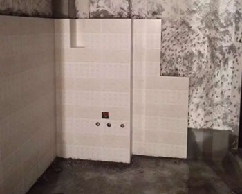 成都装修保利城三期小邱家泥工贴砖