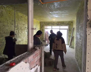 成都装修军安卫士花园小冯家水电交底