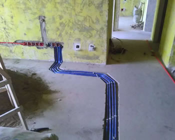 成都保利城三期小尹家水电施工