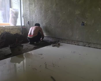 成都上品金沙装修泥工施工日记