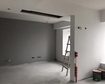 成都姣子一号装修漆工施工中